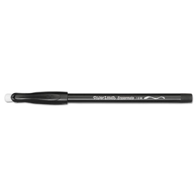 SKILCRAFT U.S. Government Ballpoint Pen, Retractable, Medium 1 Mm, Black Ink,  Black Barrel, Dozen