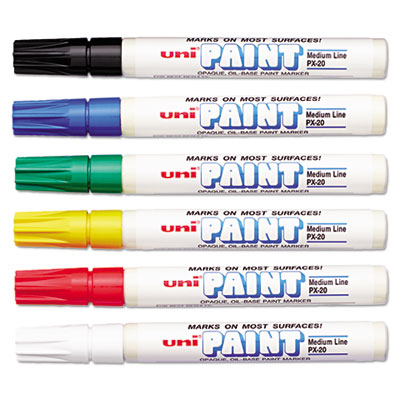 Uni-Paint Oil-Base Medium Line Markers