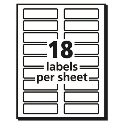 AVE5026 : Avery® Extra-Large Trueblock File Folder Labels With Sure ...