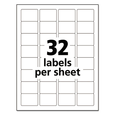 AVE6576 : Avery® Durable Permanent Id Labels With Trueblock Technology ...