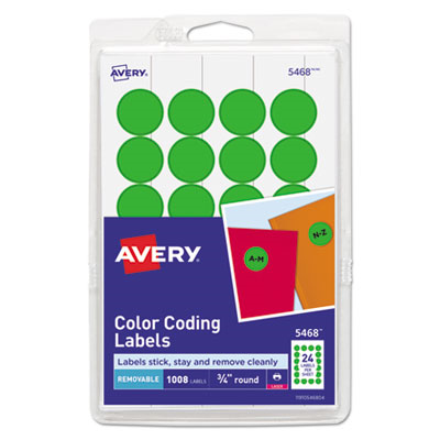 ave05468  avery® printable selfadhesive removable color