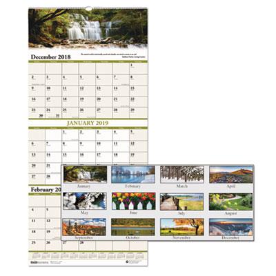 HOD3636 : House of Doolittle™ Recycled 3-Month Vertical Wall Calendar ...