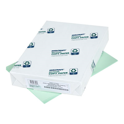 Skilcraft Xerographic Copy Paper, Letter, 8.5 x 11 - 5 reams, 500 sheets each
