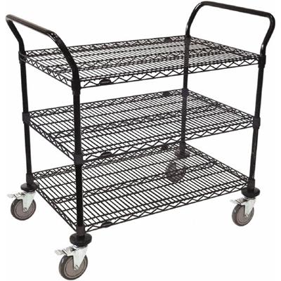 RUBBERMAID Utility Cart,500 lb. Load Cap.,PE FG450088BEIG